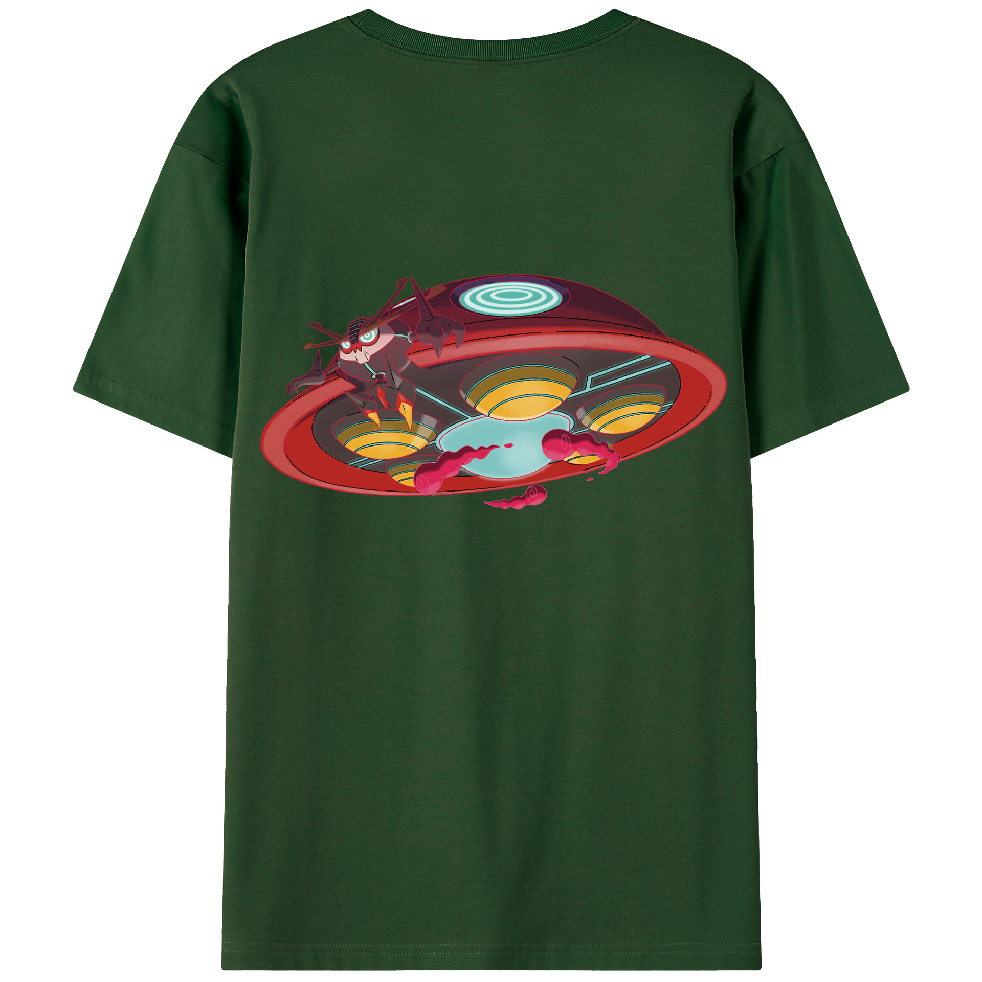 （画像用） ポケットモンスター Pokémon 綿100％半袖Tシャツ（背面プリント）